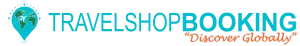 Travel Shop Booking Logo