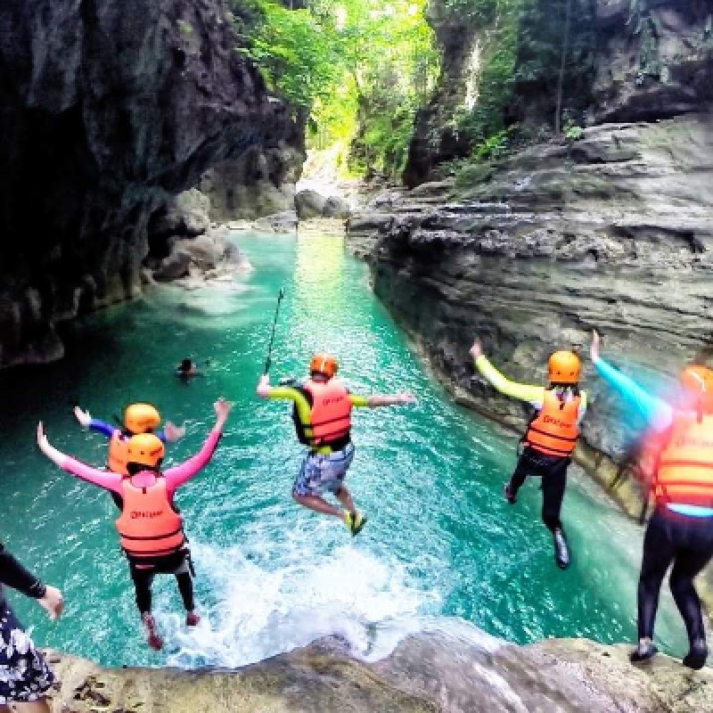 Badian Canyoneering Adventure and Kawasan Waterfalls Private Tour 3