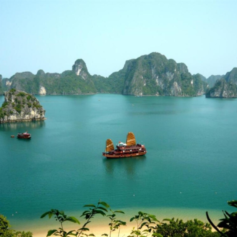 Halong Bay Full-Day Luxury Cruise Exploring Surprising Cave Titop Island Luon Cave 2