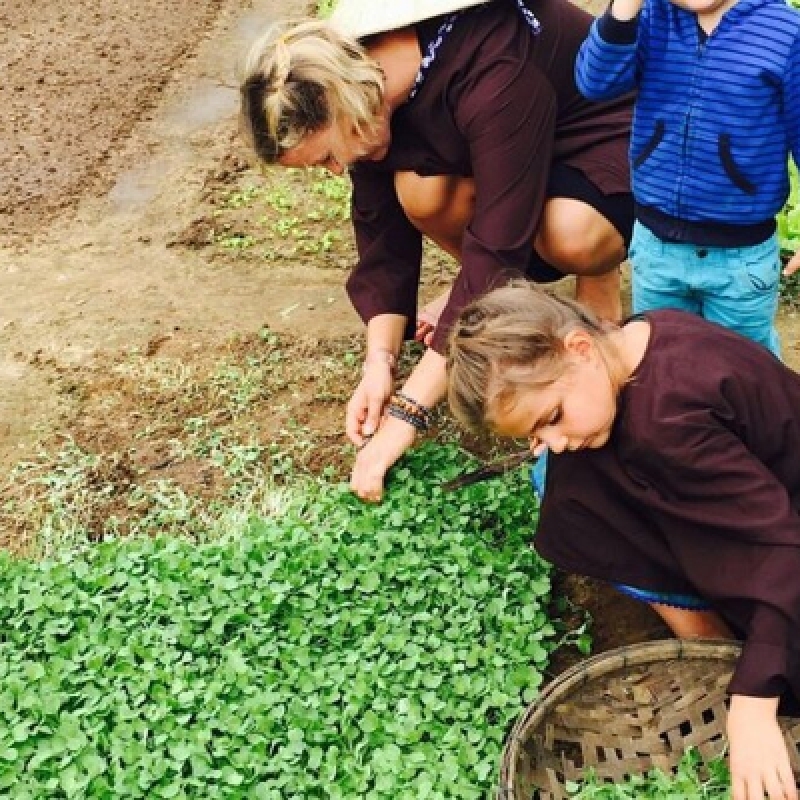 Hoi An Cooking Class Morning Bike Tour Explore Cook with Tra Que Farmers 3