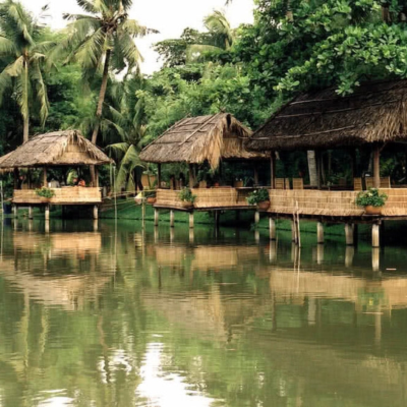 Luxury Speed Boat to Phu Chau Temple Binh Quoi Village Afternoon Tour 4