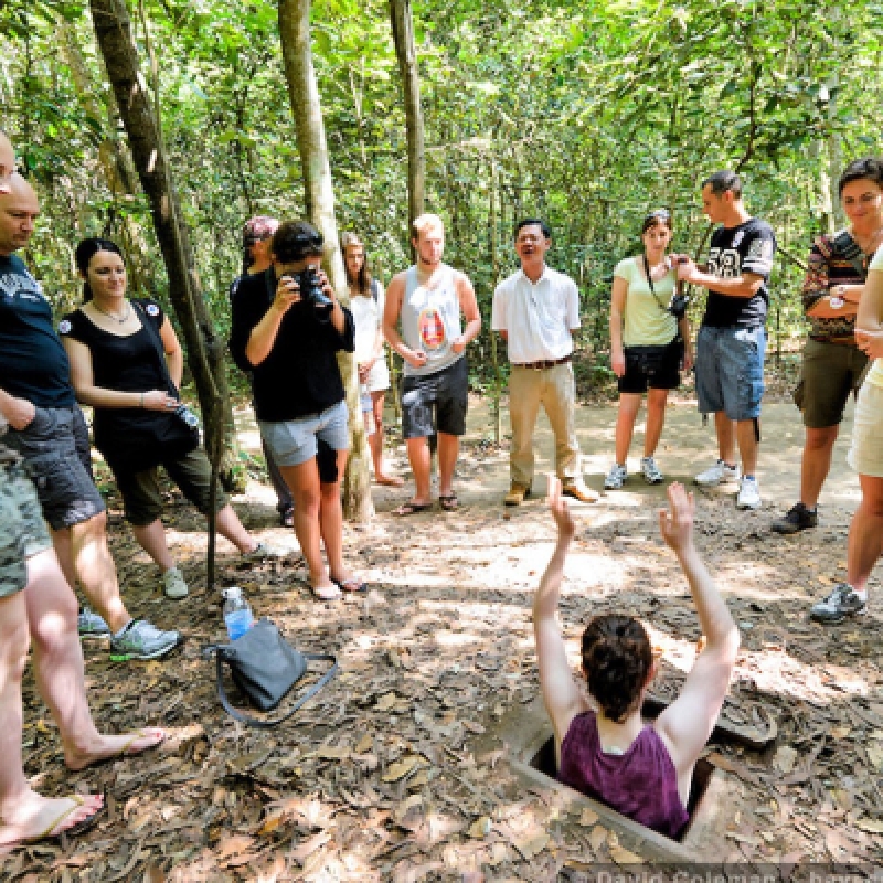 Cu Chi Tunnels Water Bus Tour Explore Vietnam War History Afternoon Tour 3