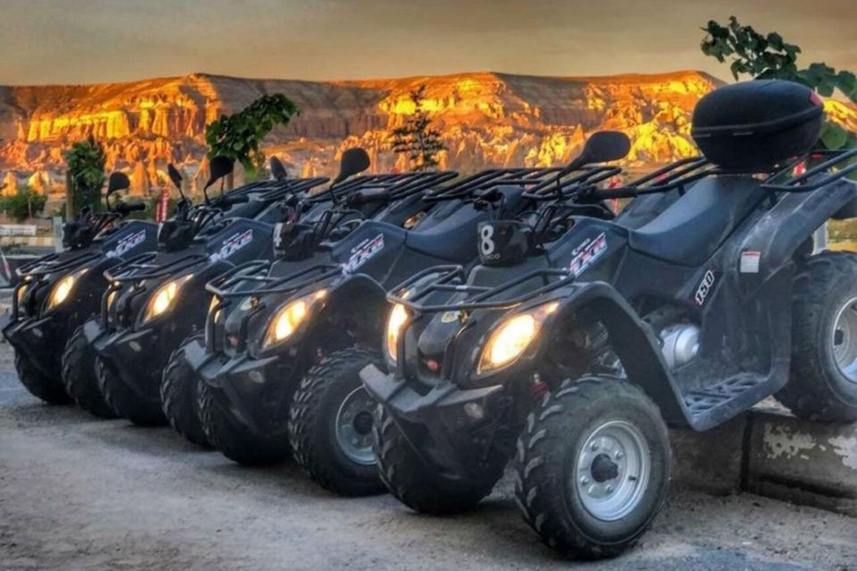 Cappadocia Sunrise/Sunset Or Day Option ATV Quad Ride Including Hotel Transportation 1