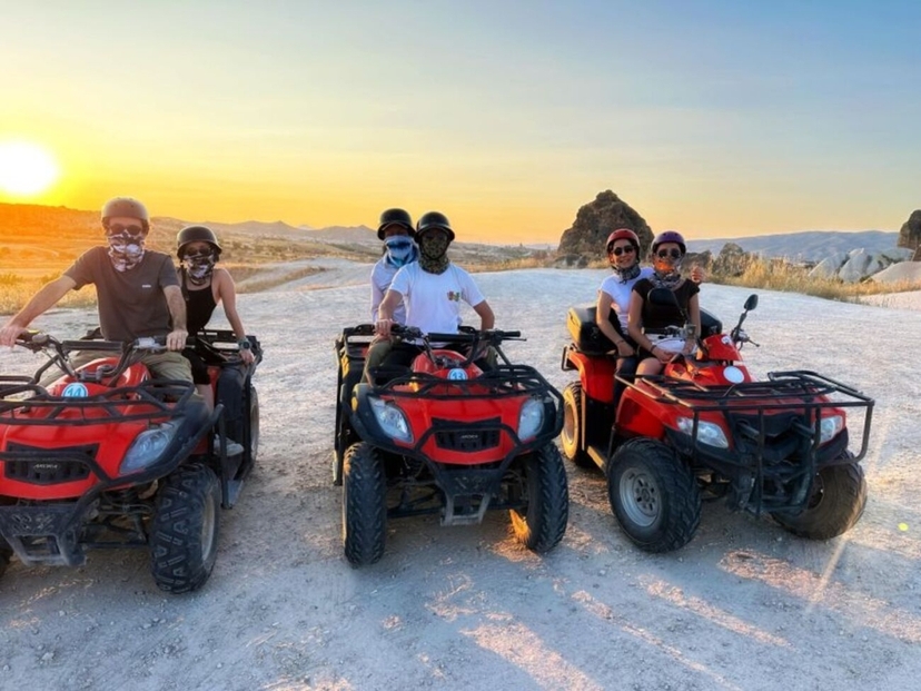 Cappadocia Sunrise/Sunset Or Day Option ATV Quad Ride Including Hotel Transportation 2