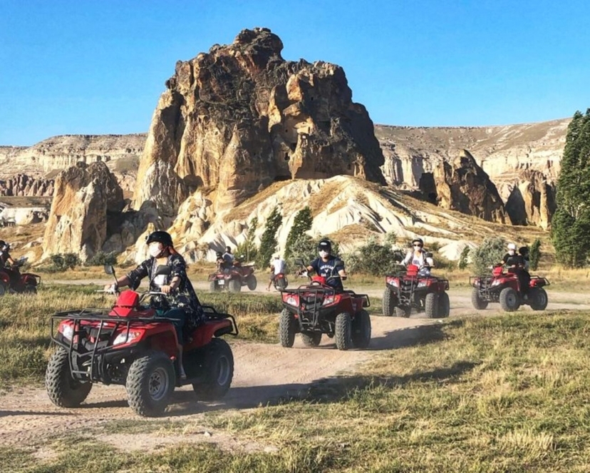 Cappadocia Sunrise/Sunset Or Day Option ATV Quad Ride Including Hotel Transportation 4
