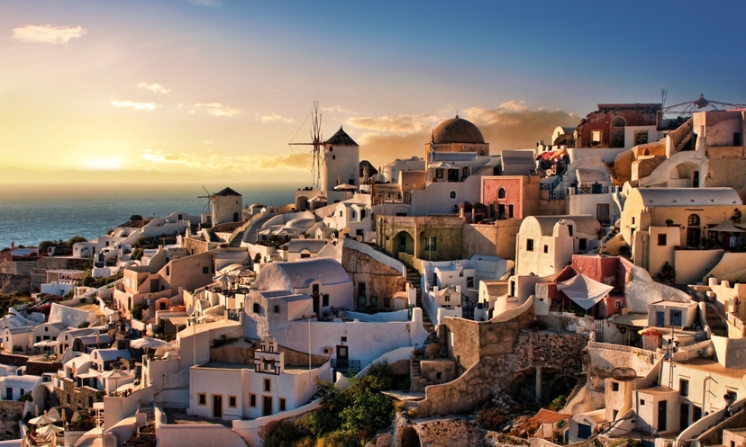 Santorini Walk, Drink, Eat Sunset Adventure Tour 2