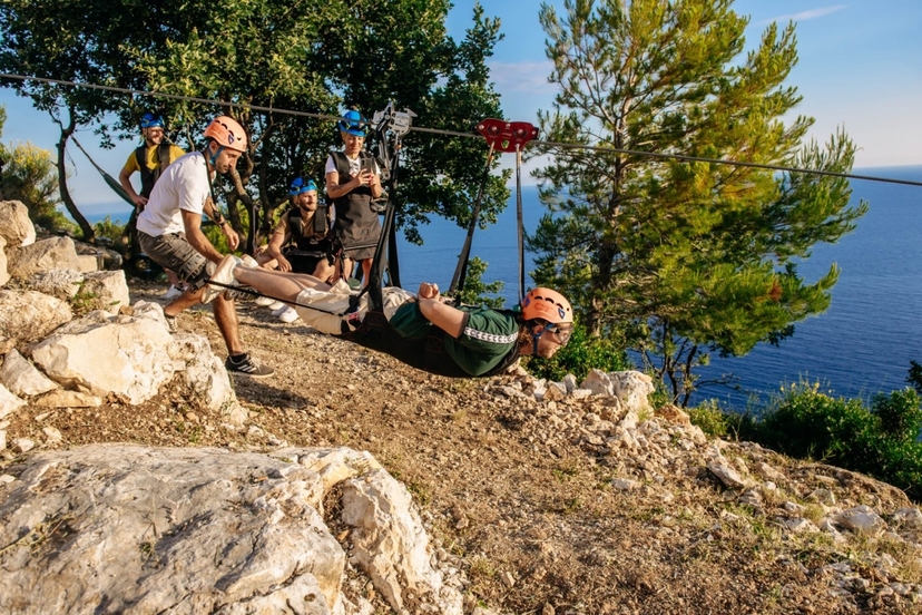Half-Day Adventure: Zip Line Thrills & Pasjača Beach Escape 2