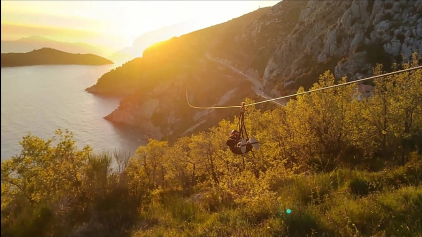 Half-Day Adventure: Zip Line Thrills & Pasjača Beach Escape 4