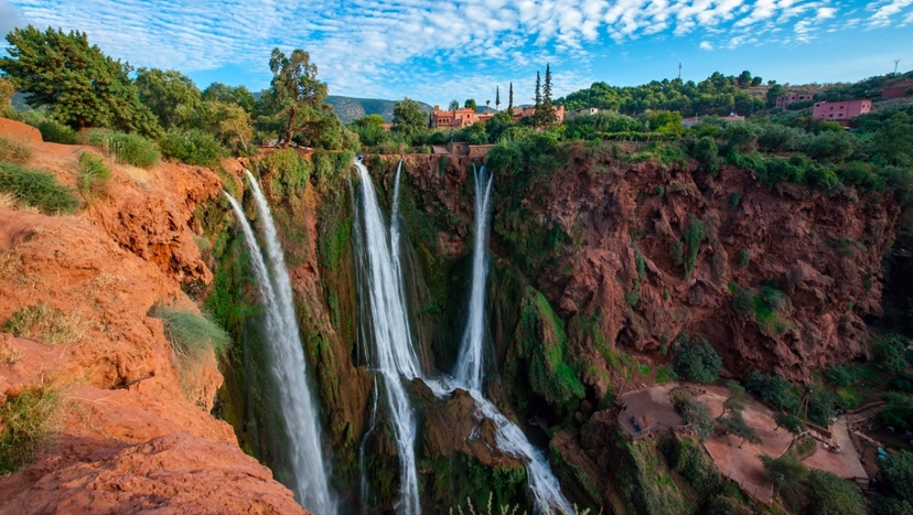 Small group Ouzoud Waterfall Guided Tour Boat Ride from Marrakech 2