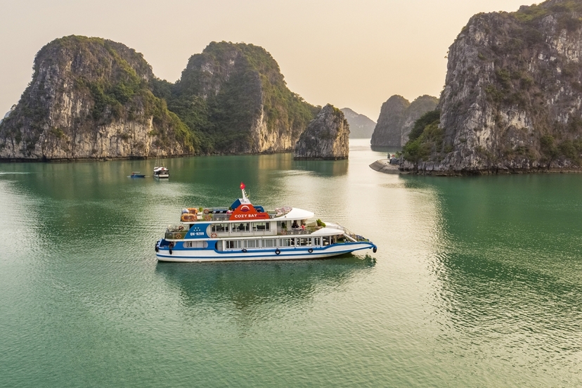 Cozy Bay Premium Cruise – Luxury 6-Hour Halong Bay Day Trip by Sanna Tour 2