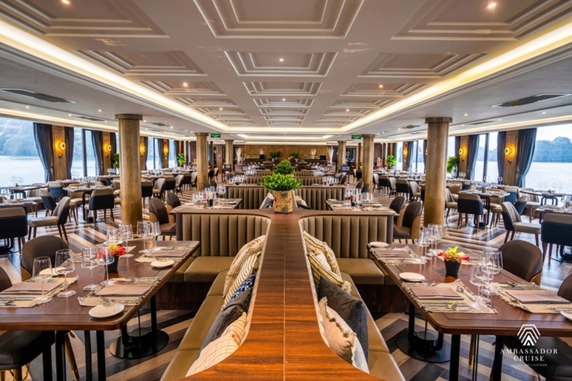 Ambassador Cruise II – Halong Bay Day Cruise with Cave, Kayak & Live Music By SannaTour 3