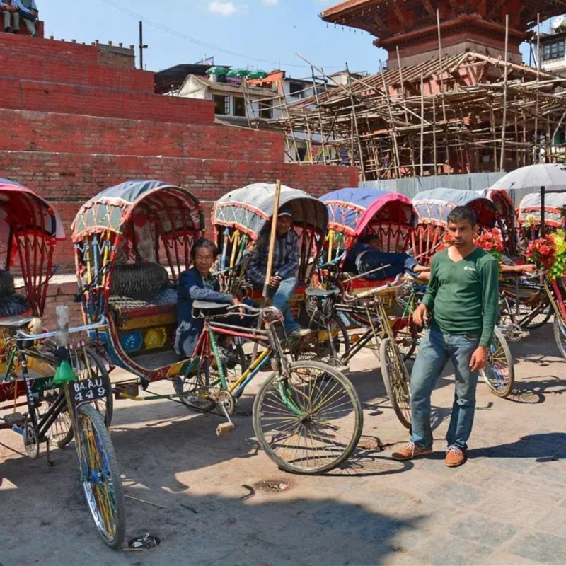 Exploring Kathmandu By Rickshaw 1