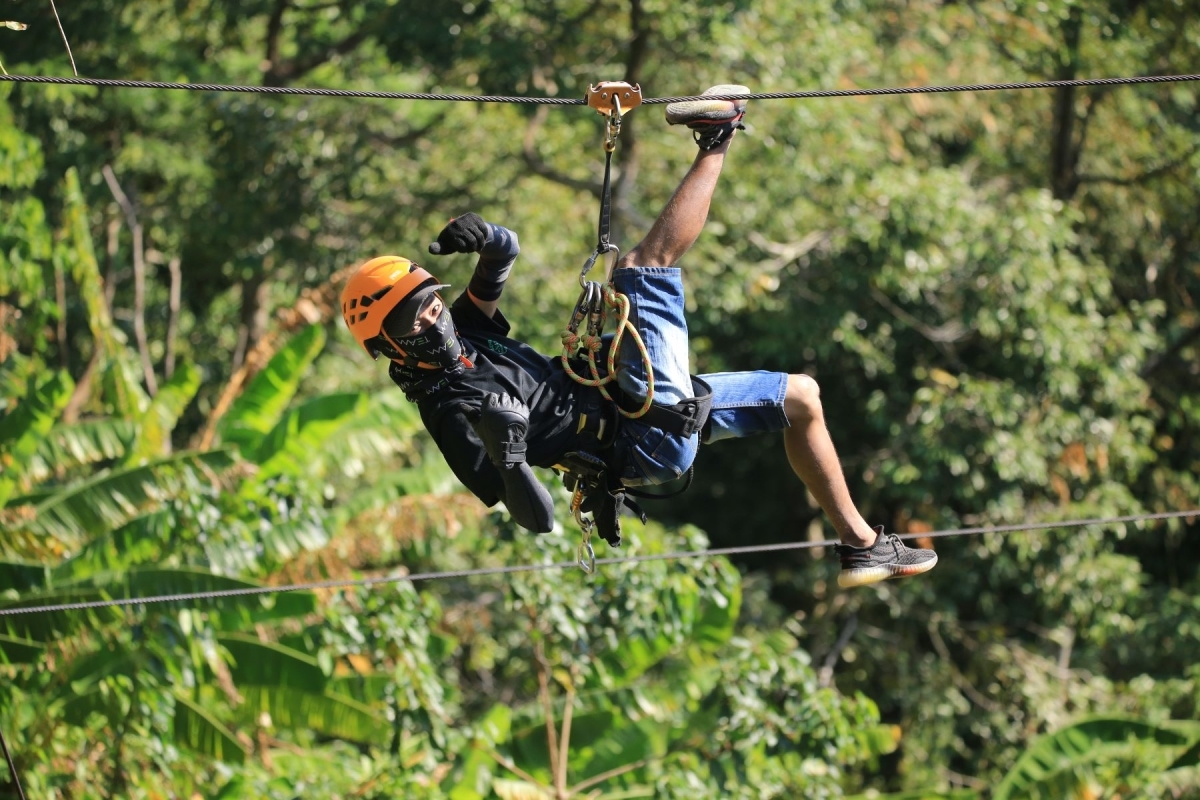 Adventure Trip- Zipline 18 Plat Forms + ATV 1hour + Paintball Activity 1