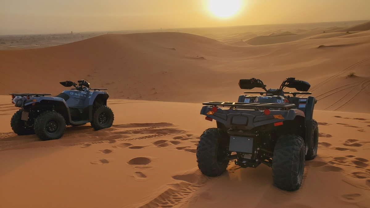 Merzouga: Erg Chebbi " 1 hour by Quad Tour " 1