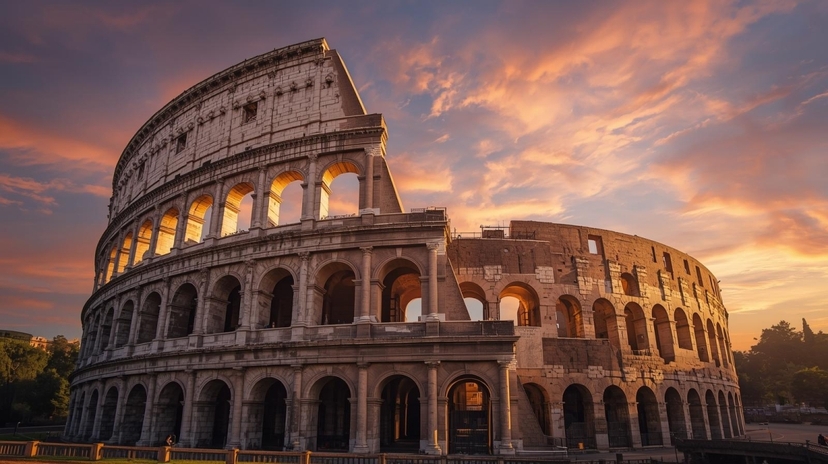 Entrance to the Colosseum and Roman Forum & City Sightseeing Rome Hop On Hop Off 3