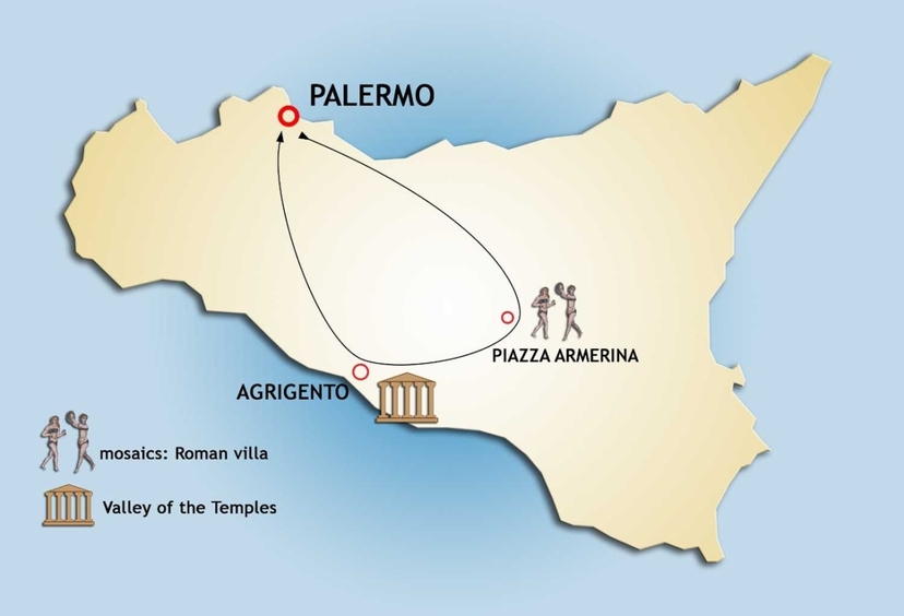 Excursion to Piazza Armerina & Agrigento from Palermo 4