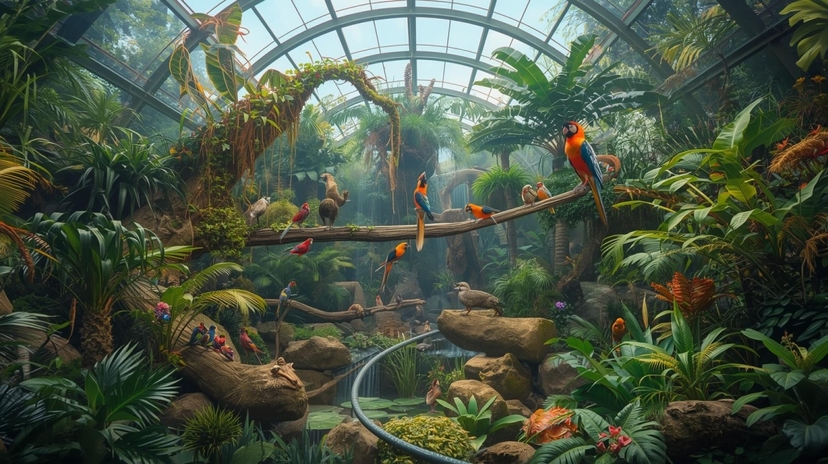 Biosphere of Genoa, entrance ticket 4