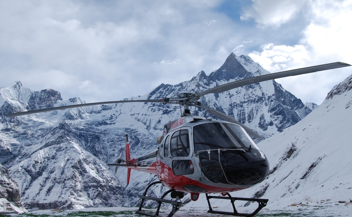 Annapurna Base Camp with Helicopter tour 1
