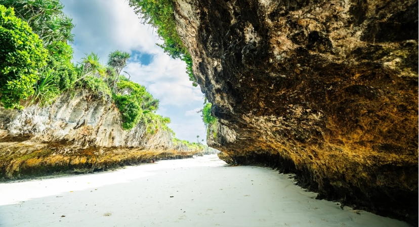 Zanzibar : Secret Beach, Kuza Cave and Jozani with transfer 2