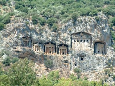 Kaunos rock tombs (Dalyan)