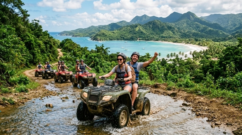 Private ATV Tour to El Limón Waterfall (Roundtrip Transfer Included) 2