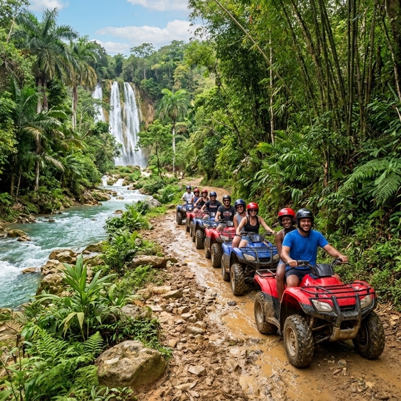Private ATV Tour to El Limón Waterfall (Roundtrip Transfer Included) 3