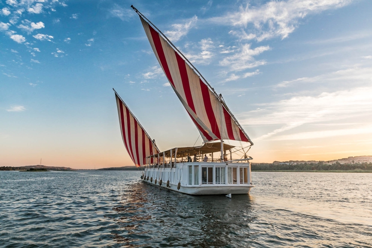 6-Day Private Malouka Luxury Dahabiya Nile Sailing: Esna to Aswan 1