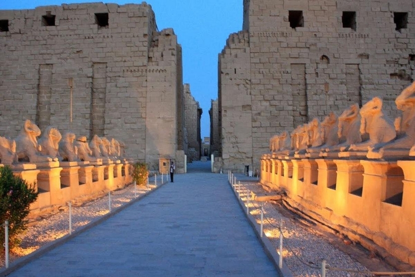 Evening Karnak Temple Sound & Light Show in Luxor with Dinner 4