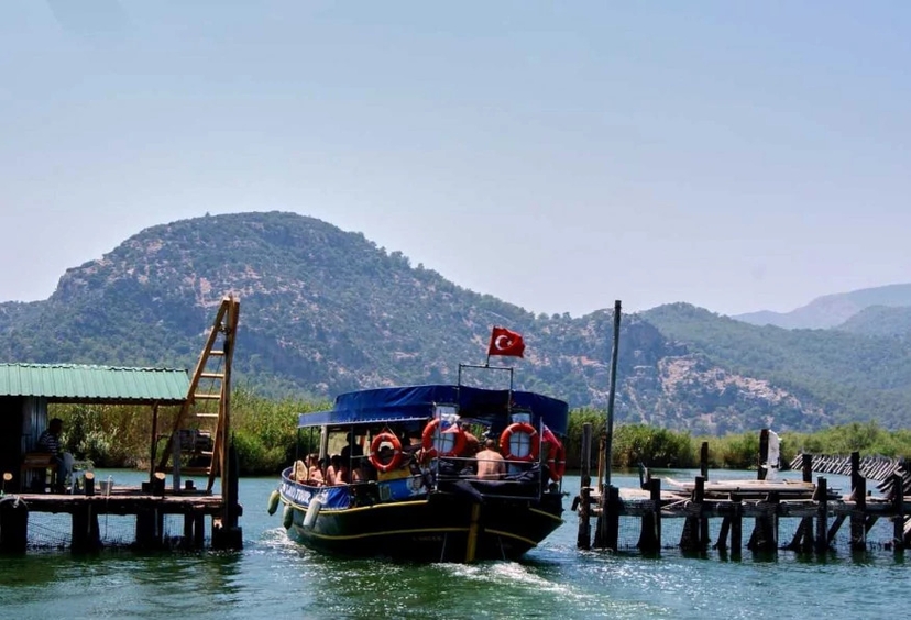 Boat Trip to Dalyan- Caunos, Turtle Beach includes Mud bath from Marmaris 4