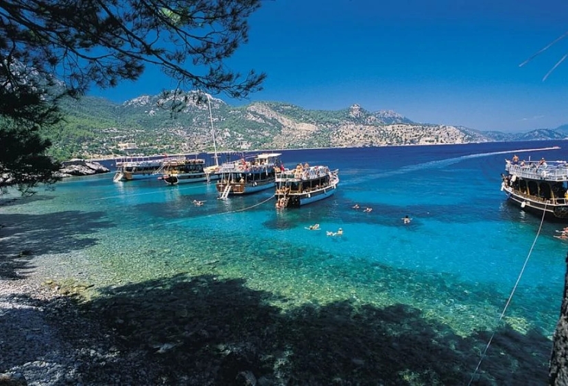 6 Hour All Inclusive Boat Tour through the Bays of Marmaris 3