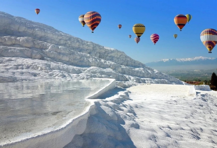 Pamukkale Full-Day Tour with Hot Air Balloon Ride from Marmaris 3