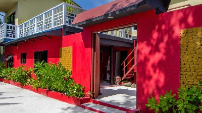 Paradise Retreat Maafushi Maldives Guesthouse Bikini Beach Island Experience 3