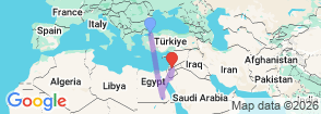 Tour route map