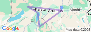 Tour route map