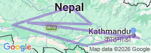 Tour route map