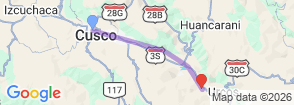 Tour route map
