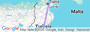 Tour route map