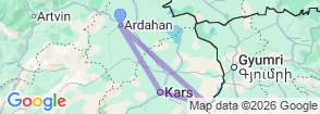 Tour route map