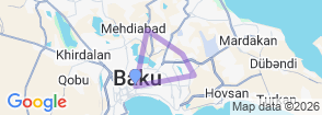 Tour route map