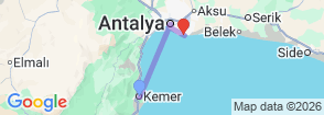 Tour route map