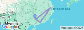 Tour route map