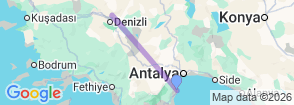 Tour route map