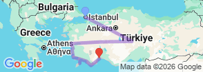 Tour route map