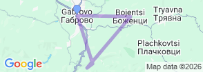 Tour route map