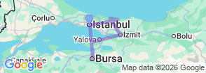 Tour route map