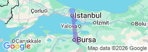 Tour route map