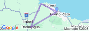 Tour route map