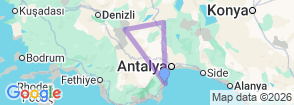 Tour route map