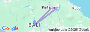 Tour route map