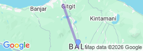 Tour route map
